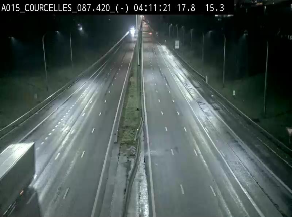 <h2>Webcam autoroute Belgique - Viesville - E42 direction Mons - BK 84.35</h2>