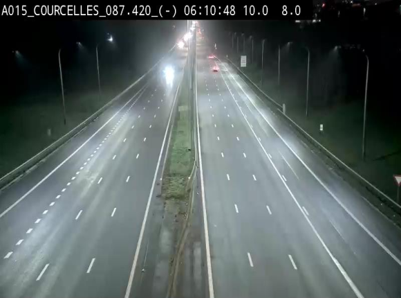 <h2>Webcam autoroute Belgique - Viesville - E42 direction Mons - BK 84.35</h2>