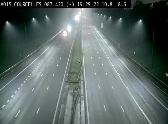 <h2>Webcam autoroute Belgique - Viesville - E42 direction Mons - BK 84.35</h2>