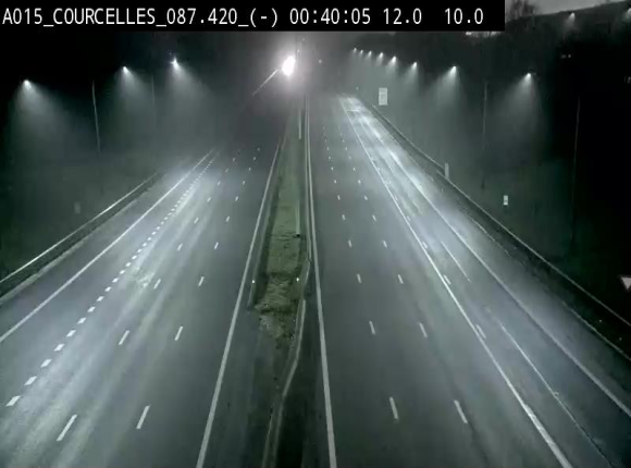 <h2>Webcam autoroute Belgique - Viesville - E42 direction Mons - BK 84.35</h2>