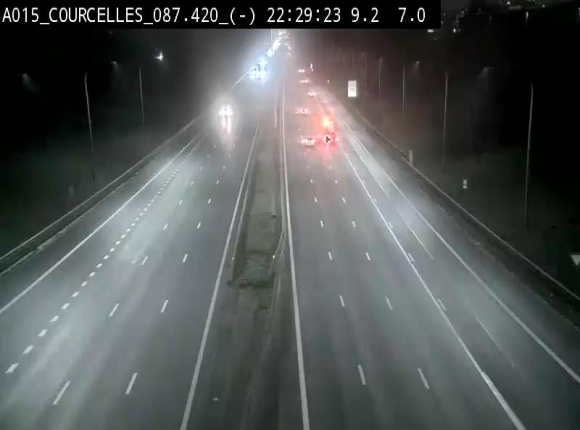 <h2>Webcam autoroute Belgique - Viesville - E42 direction Mons - BK 84.35</h2>