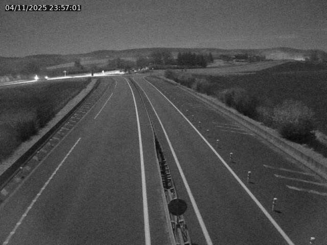 Webcam sur la N19 à Amblans-et-Velotte, à proximité de Lure, vers Vesoul