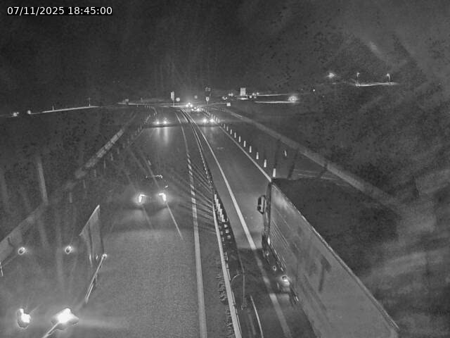 Webcam sur la N19 à Amblans-et-Velotte, à proximité de Lure, vers Vesoul