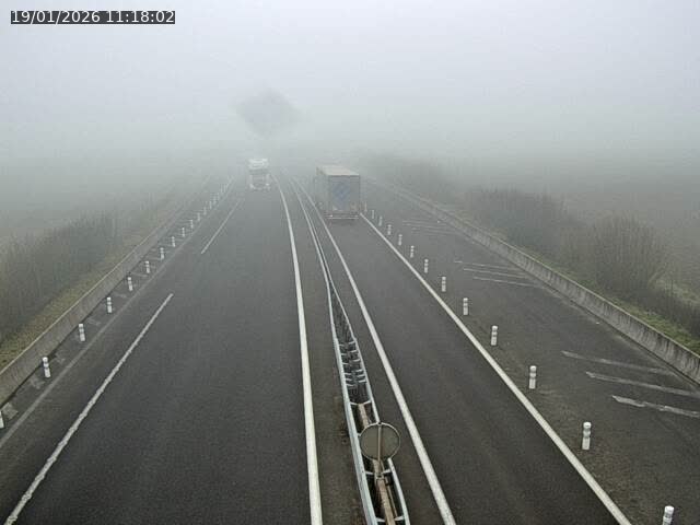 Webcam sur la N19 à Amblans-et-Velotte, à proximité de Lure, vers Vesoul
