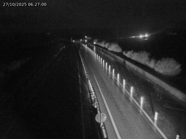 Webcam sur la N19 à Amblans-et-Velotte, à proximité de Lure, vers Vesoul