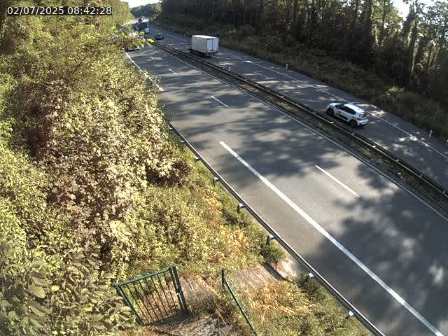 <h2>Caméra autoroute France - N52, Crusnes vers Belgique, Luxembourg</h2>
