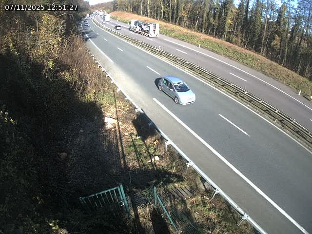 <h2>Caméra autoroute France - N52, Crusnes vers Belgique, Luxembourg</h2>