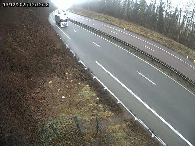 <h2>Caméra autoroute France - N52, Crusnes vers Belgique, Luxembourg</h2>