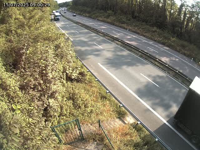 <h2>Caméra autoroute France - N52, Crusnes vers Belgique, Luxembourg</h2>