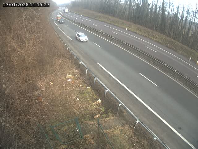 <h2>Caméra autoroute France - N52, Crusnes vers Belgique, Luxembourg</h2>