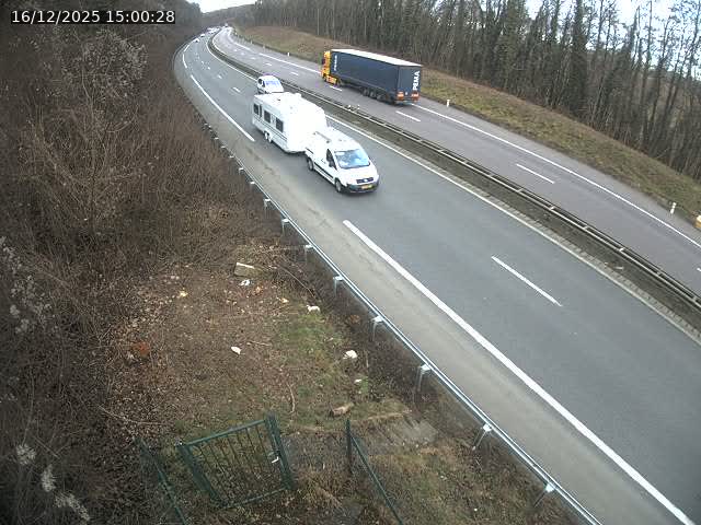 <h2>Caméra autoroute France - N52, Crusnes vers Belgique, Luxembourg</h2>