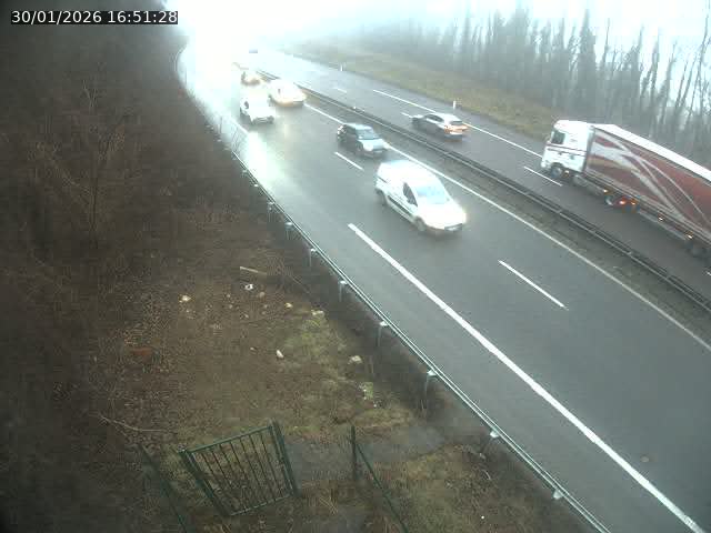 <h2>Caméra autoroute France - N52, Crusnes vers Belgique, Luxembourg</h2>