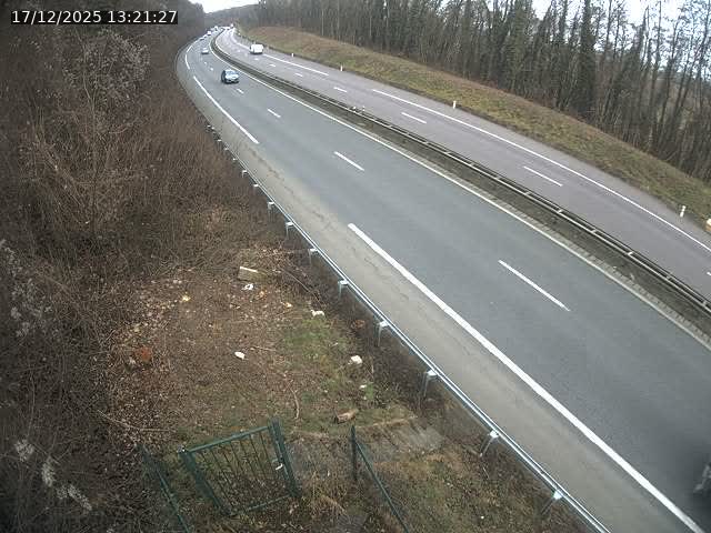 <h2>Caméra autoroute France - N52, Crusnes vers Belgique, Luxembourg</h2>