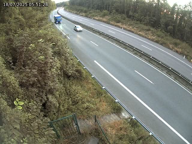 Caméra autoroute France - N52, Crusnes vers Belgique, Luxembourg