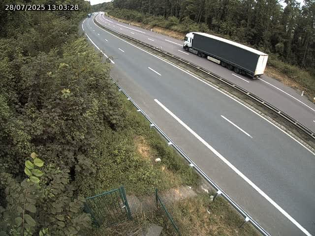 Caméra autoroute France - N52, Crusnes vers Belgique, Luxembourg