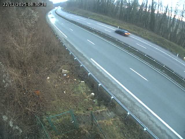 <h2>Caméra autoroute France - N52, Crusnes vers Belgique, Luxembourg</h2>