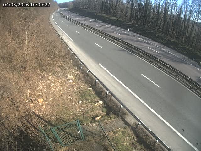 Caméra autoroute France - N52, Crusnes vers Belgique, Luxembourg