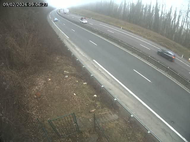 <h2>Caméra autoroute France - N52, Crusnes vers Belgique, Luxembourg</h2>