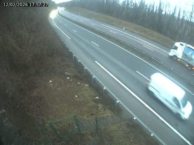 <h2>Caméra autoroute France - N52, Crusnes vers Belgique, Luxembourg</h2>