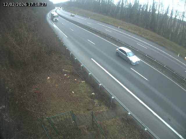 <h2>Caméra autoroute France - N52, Crusnes vers Belgique, Luxembourg</h2>