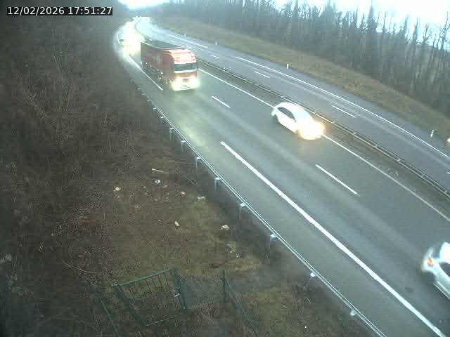 <h2>Caméra autoroute France - N52, Crusnes vers Belgique, Luxembourg</h2>