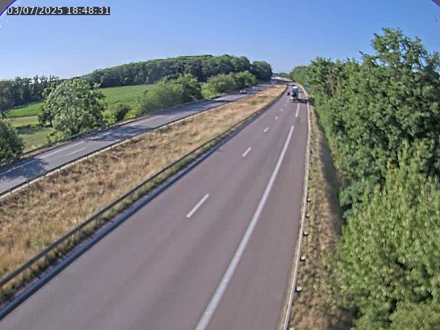 Caméra autoroute France - A31, Fey direction Metz