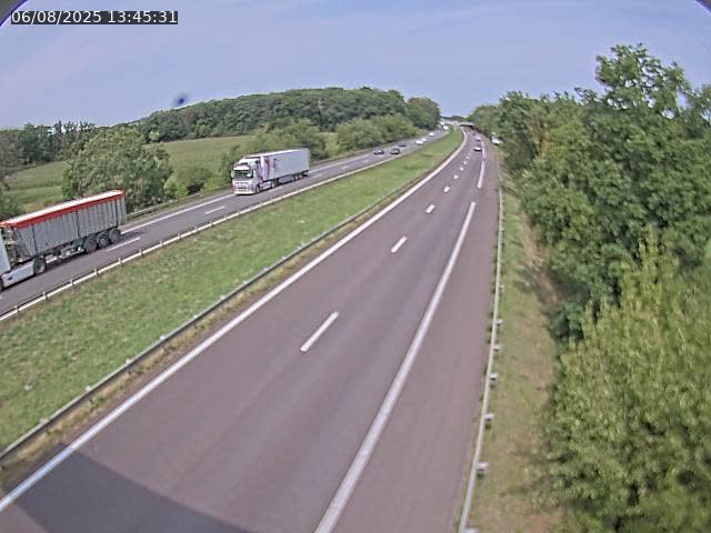 Caméra autoroute France - A31, Fey direction Metz