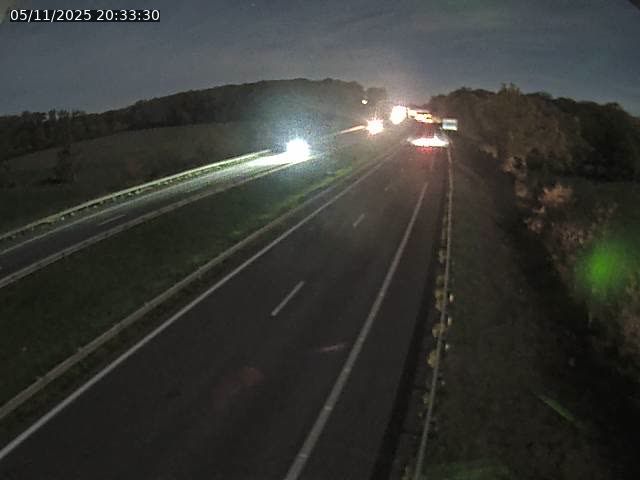 Caméra autoroute France - A31, Fey direction Metz