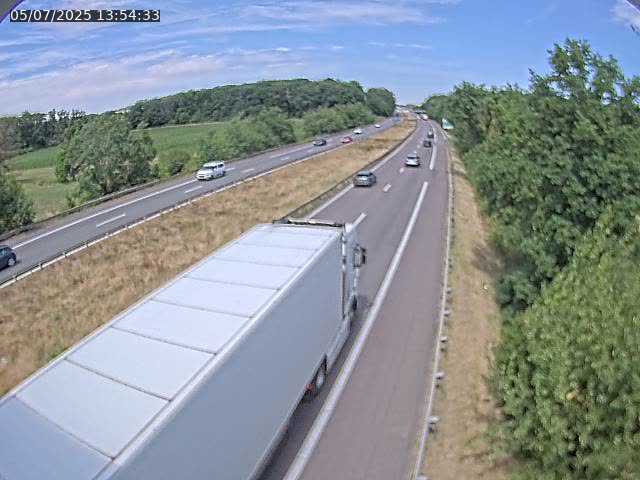 Caméra autoroute France - A31, Fey direction Metz