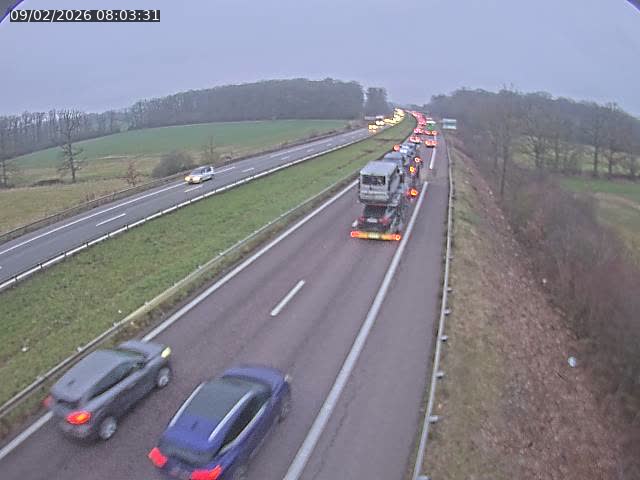 <h2>Caméra autoroute France - A31, Fey direction Metz</h2>