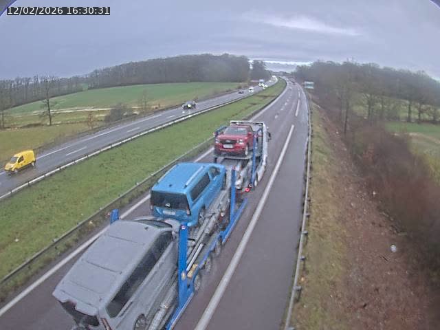 <h2>Caméra autoroute France - A31, Fey direction Metz</h2>