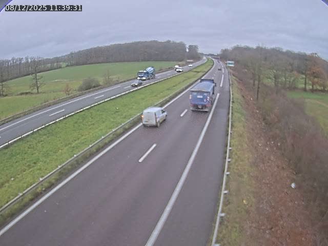 Caméra autoroute France - A31, Fey direction Metz