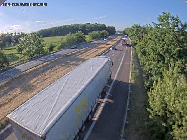 Caméra autoroute France - A31, Fey direction Metz