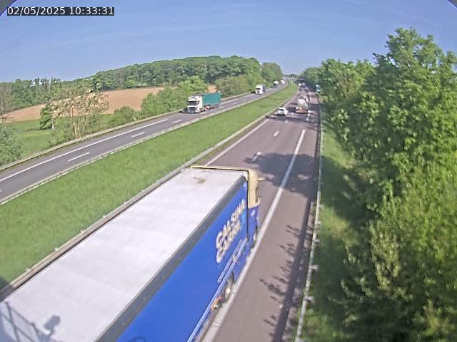 Caméra autoroute France - A31, Fey direction Metz