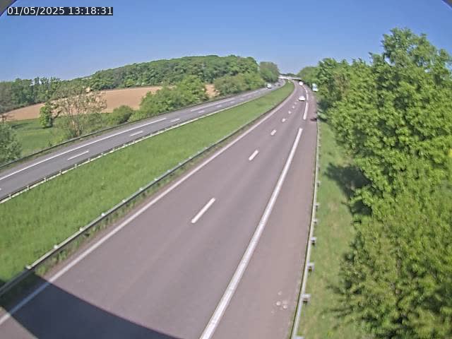 Caméra autoroute France - A31, Fey direction Metz