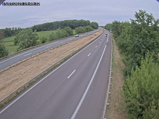 Caméra autoroute France - A31, Fey direction Metz