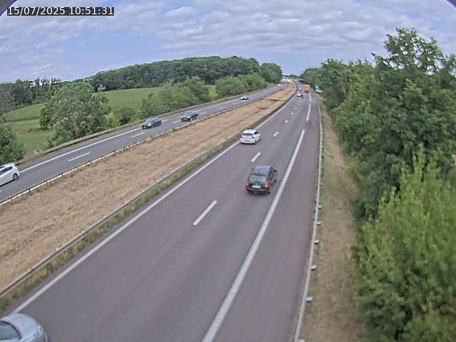 Caméra autoroute France - A31, Fey direction Metz
