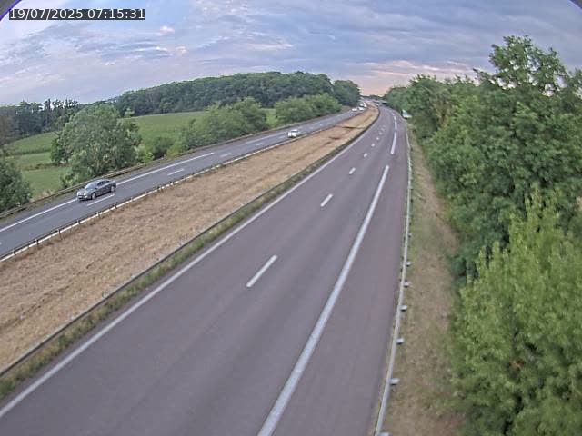 Caméra autoroute France - A31, Fey direction Metz