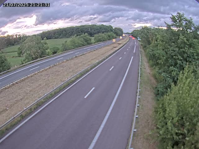 Caméra autoroute France - A31, Fey direction Metz