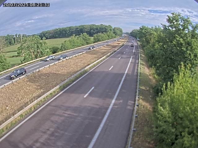 Caméra autoroute France - A31, Fey direction Metz