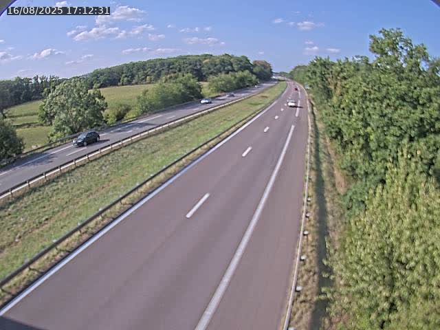 Caméra autoroute France - A31, Fey direction Metz