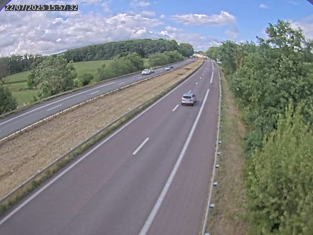 Caméra autoroute France - A31, Fey direction Metz
