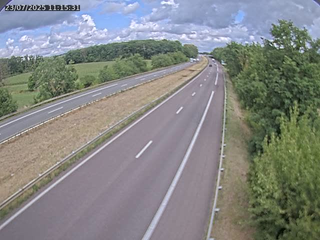 Caméra autoroute France - A31, Fey direction Metz