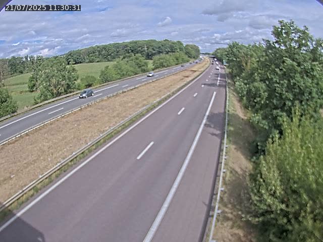 Caméra autoroute France - A31, Fey direction Metz