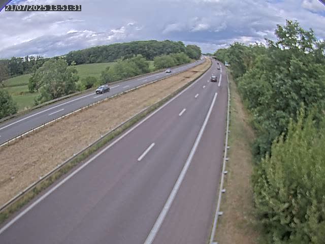 Caméra autoroute France - A31, Fey direction Metz