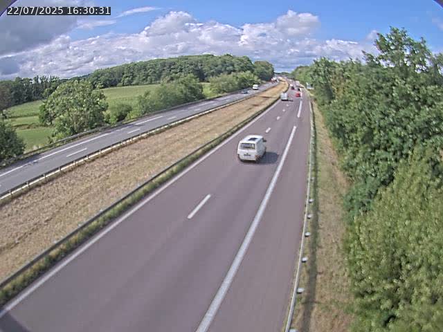 Caméra autoroute France - A31, Fey direction Metz