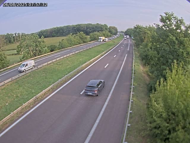 Caméra autoroute France - A31, Fey direction Metz