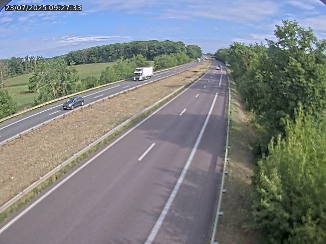 Caméra autoroute France - A31, Fey direction Metz
