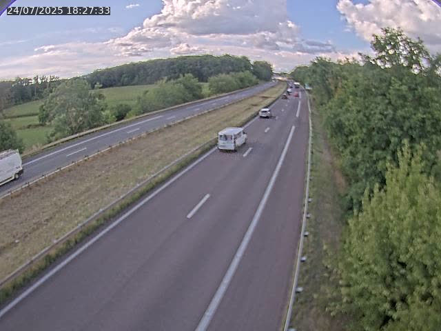 Caméra autoroute France - A31, Fey direction Metz