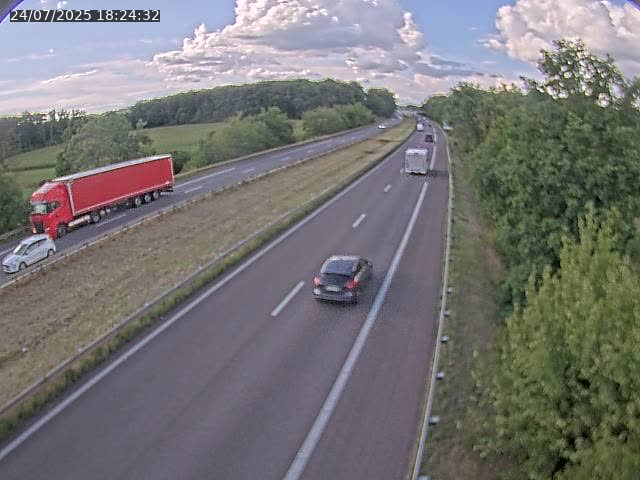 Caméra autoroute France - A31, Fey direction Metz